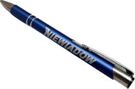 Długopis z logiem NIEWIADÓW – niebieski